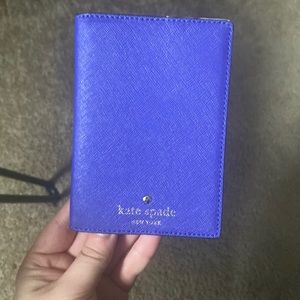 Purple Kate Spade Passport Holder